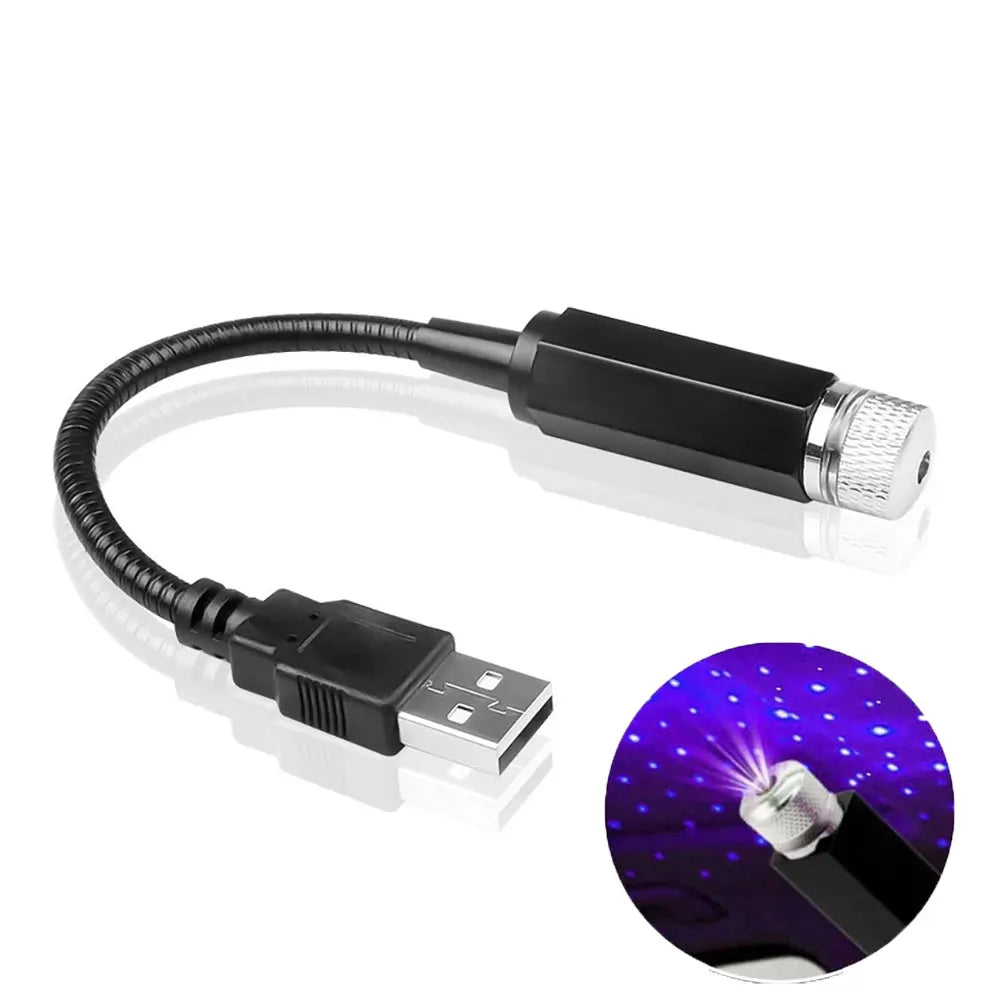 Proyector LED Galaxy para Techo de Auto USB