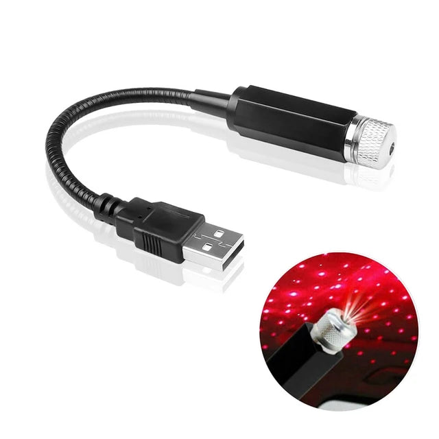 Proyector LED Galaxy para Techo de Auto USB